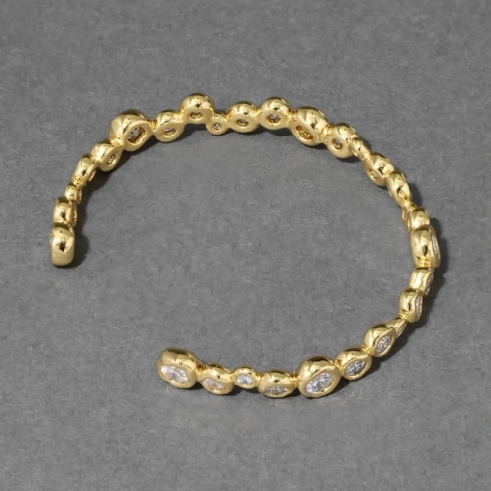 🆕 Alexis Bittar Asterales Gold Skinny Cuff Bracelet- Only 1 left🥳 - Picture 9 of 10